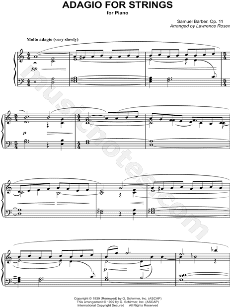 Adagio for Strings, Op.11