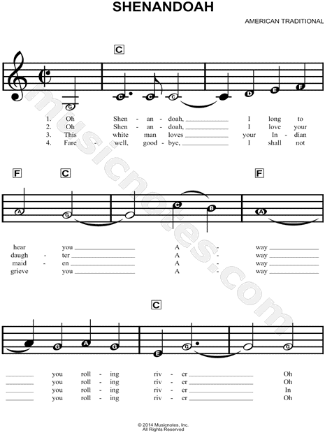 Shenandoah Music : Shenandoah Piano Vocal Print Sheet Music Now : Stream tracks and playlists from shenandoah new music on your desktop or mobile.