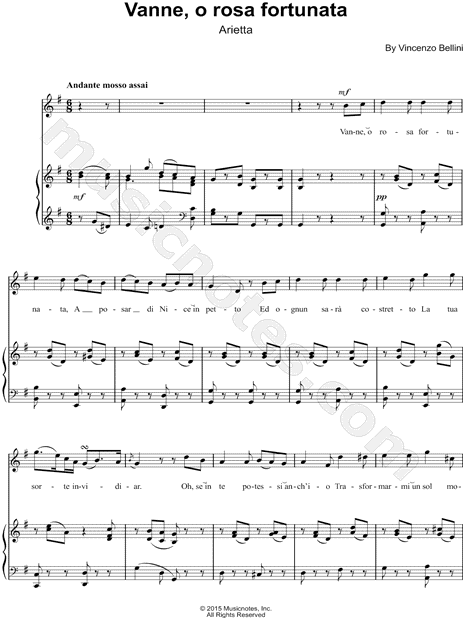 Bellini Vanne O Rosa Fortunata Pdf Converter Bellini Vanne O Rosa Fortunata Pdf Converter