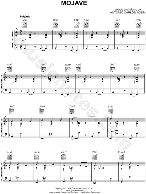 Wave Jobim Chart