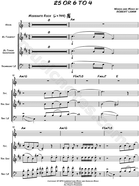 Chicago Horn Charts