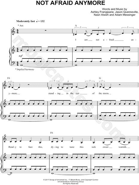 Sheet music arranged for Piano/Vocal/Chords, and Singer Pro in A Minor (tra...