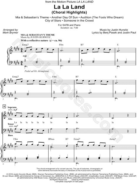 La La Land (Choral Highlights)