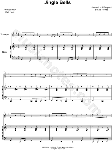 Jingle Bells - Trumpet & Piano