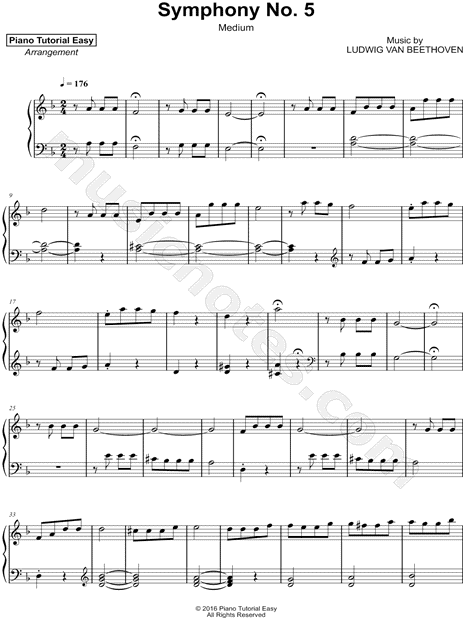 Symphony No. 5 in C Minor, Op. 67 - 1st Movement