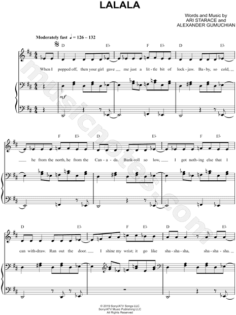 Bbno Y2k Lalala Sheet Music In D Major Transposable Download Print Sku Mn0207287 Tekst y2k, bbno$ — lalala. bbno y2k lalala sheet music in d