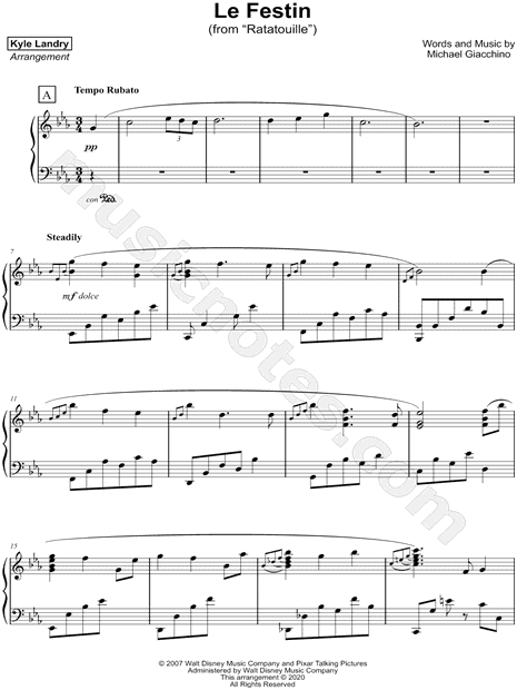 Kyle Landry Le Festin Sheet Music Piano Solo In Eb Major Download Print Sku Mn0212987 Ils donn(ent) de la joie ou bien du chagrin. aud