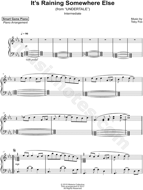Smart Game Piano It S Raining Somewhere Else Intermediate Sheet Music Piano Solo In C Minor Download Print Sku Mn0217866 It's raining somewhere else (piano cover by amosdoll). usd