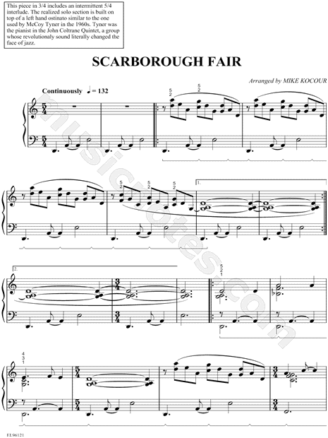 Scarborough Fair Sheet music for Violin (Solo)