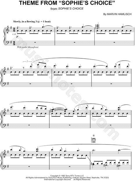 Theme from "Sophie's Choice"