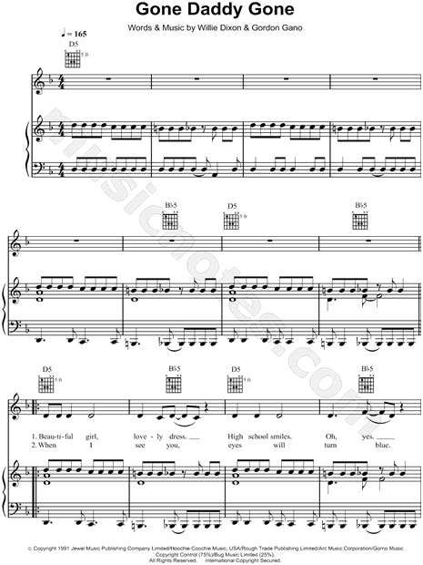 Go-Go Gadget Gospel" Sheet Music by Gnarls Barkley for  Piano/Vocal/Chords - Sheet Music Now