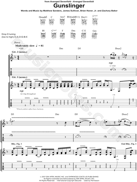 Afterlife – Avenged Sevenfold (Piano Solo) Sheet music for Piano (Solo)