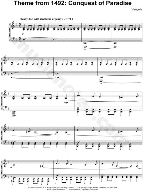 Theme From 1492: Conquest of Paradise
