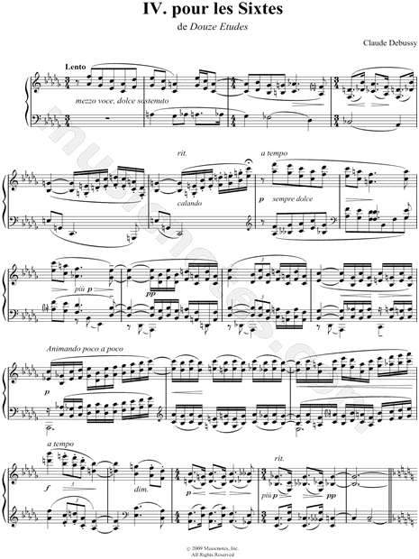 Debussy etude 1  download