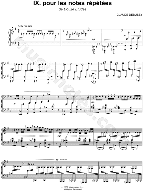 Debussy etude 1  download