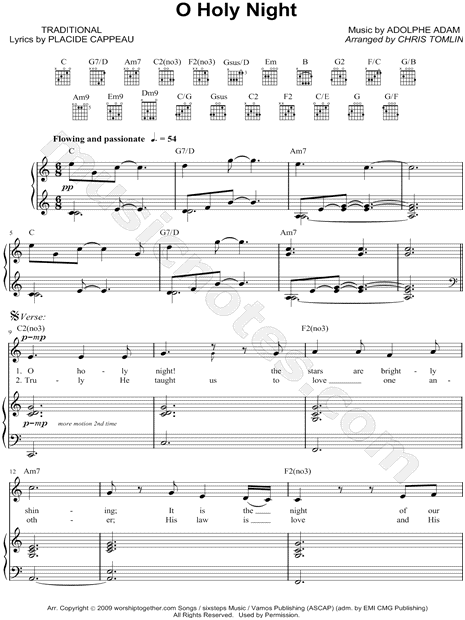 O Holy Night Printable Lyrics, Origins, and Video