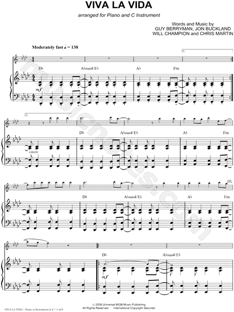 Paradise-Coldplay worksheet