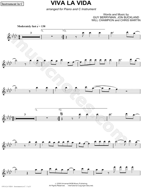 Will Champion (Viva la Vida) - Coldplay Timeline