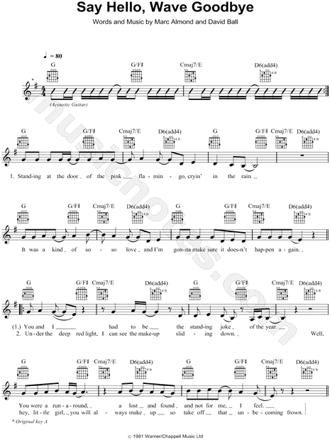 Hello Goodbye Chords