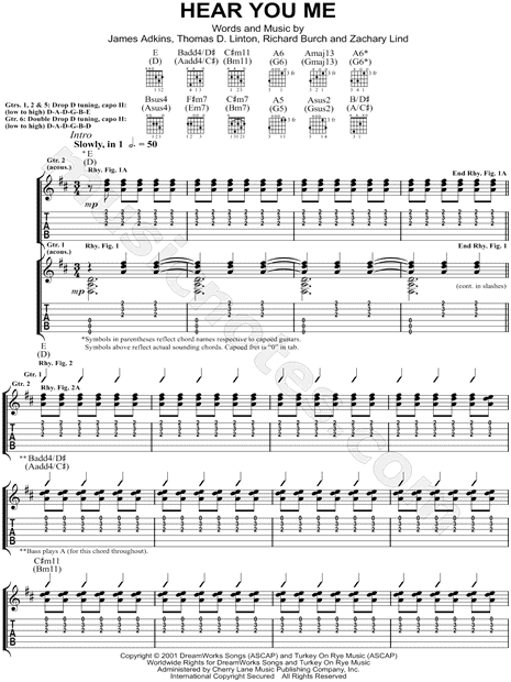 Hear you me - Jimmy Eat World- chord progressions : r/musictheory