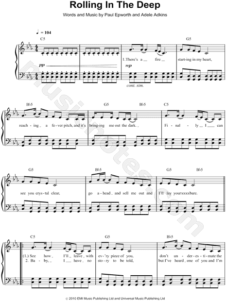 Adele: 21 (Easy Piano)