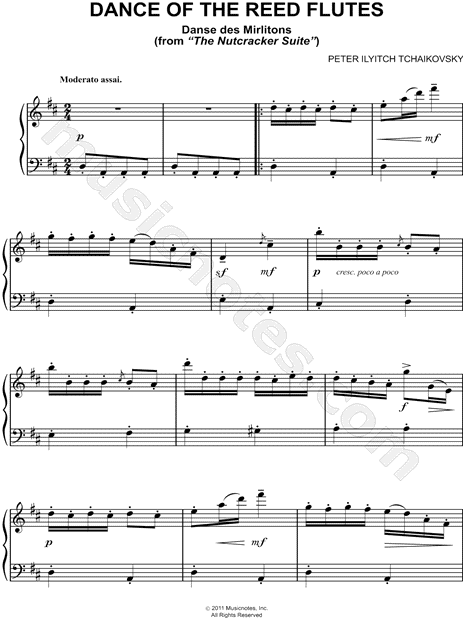 Dance of the mirlitons flute discount