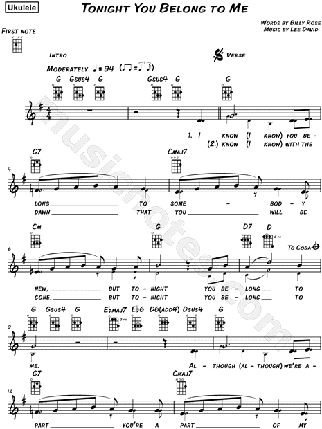 You Belong With Me Easy Guitar Lesson + FULL Playalong