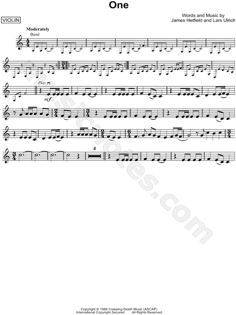 One violin discount
