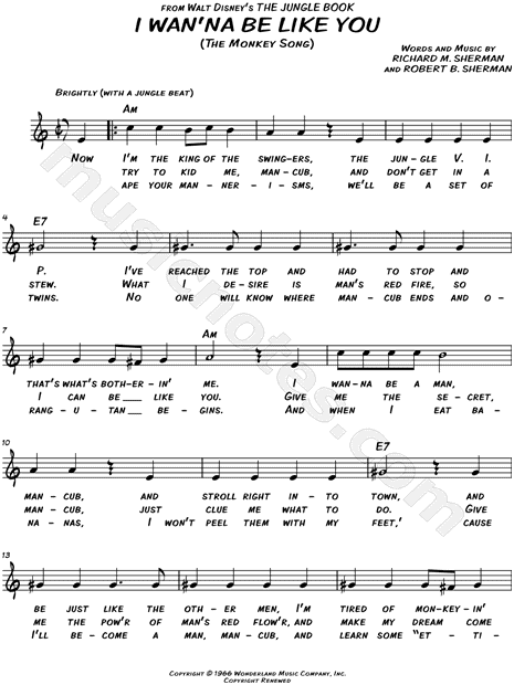 I Wanna Be Like You - Jungle Book Song - Fill in the blank - ESL worksheet  by Guil77