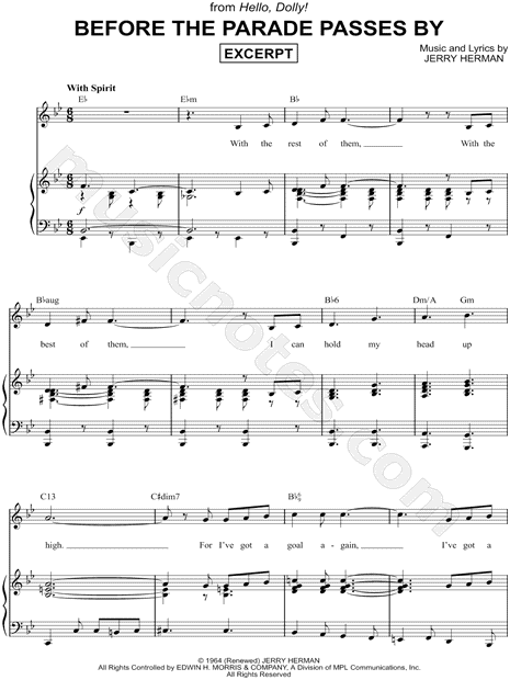 Before the Parade Passes By [Excerpt]