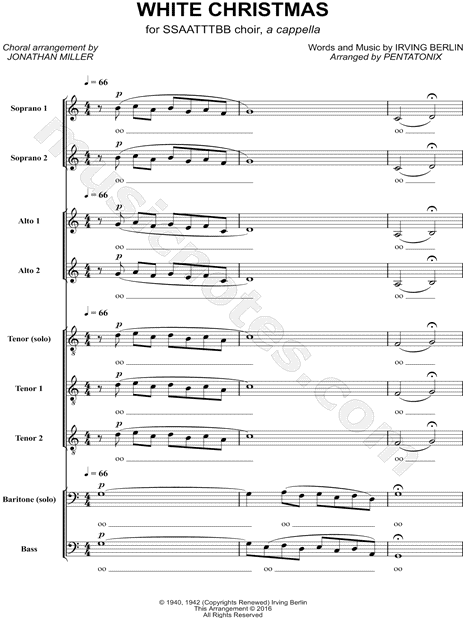 O Holy Night Pentatonix Version Sheet music for Soprano, Alto, Tenor, Bass  voice & more instruments (Choral)