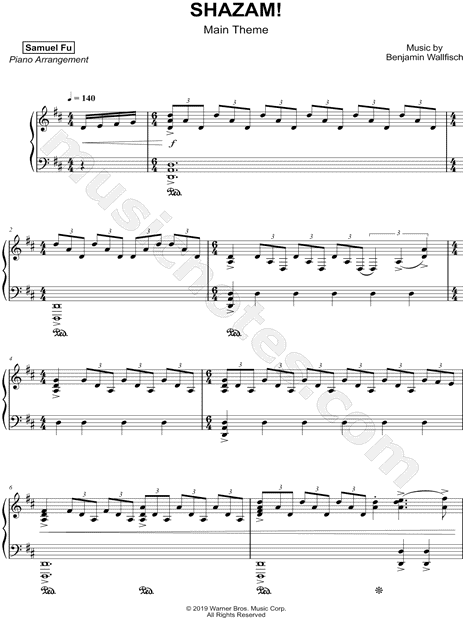 Samuel Fu Pow! Pow! Pow! - Mr. Incredible's Theme Sheet Music (Piano  Solo) in D Minor - Download & Print - SKU: MN0185631