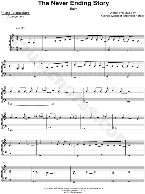 Notação musical tradicional: transcrição de notas Sheet music for Piano  (Solo) Easy