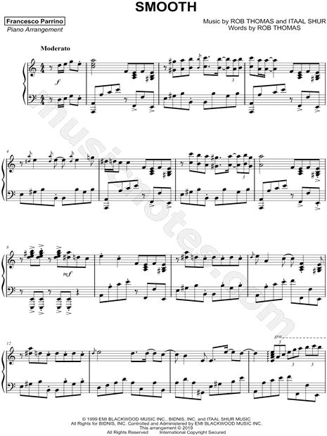 Francesco Parrino Mad World Sheet Music (Piano Solo) in C Minor -  Download & Print - SKU: MN0176583