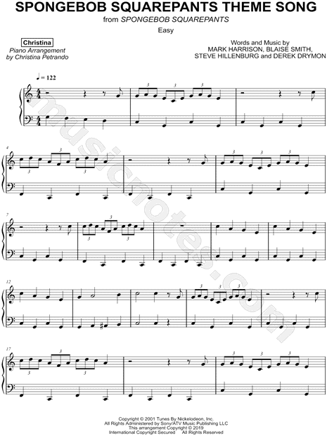 Guitar Tabs SpongeBob Sad Song 