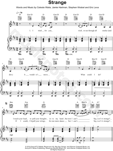 Friends And Strangers Sheet music for Guitar (Solo)