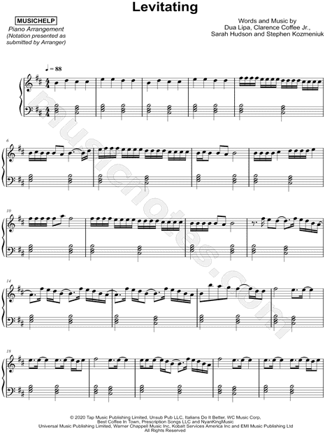 Piano Tutorial Easy Another Love Sheet Music (Piano Solo) in E Minor -  Download & Print - SKU: MN0235671