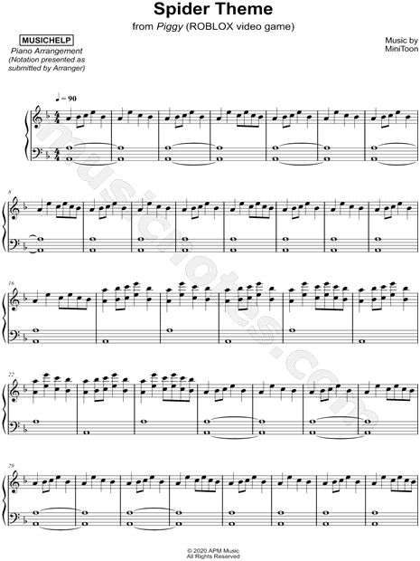 Spiders by System of a Down - Piano Solo - Digital Sheet Music