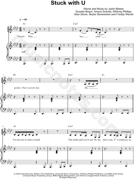 Stuck on You Sheet Music - 5 Arrangements Available Instantly