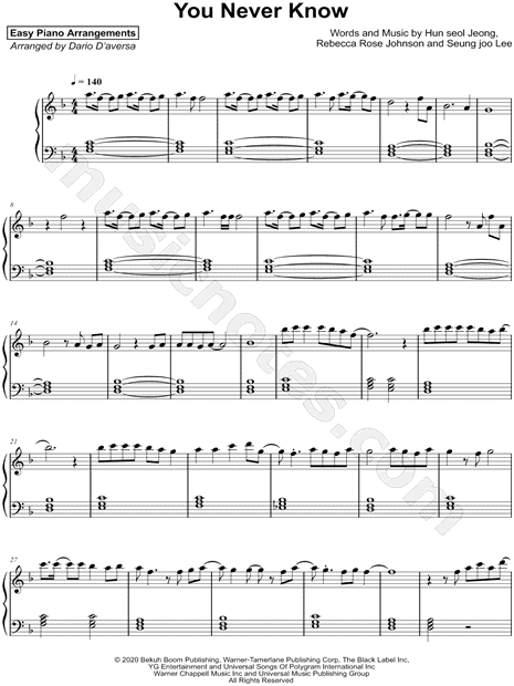 Dario D'aversa Hikaru Nara [Slow Easy Piano Tutorial] Sheet Music (Piano  Solo) in F# Minor - Download & Print - SKU: MN0230531