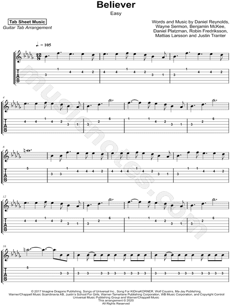 My Perfect Cousin sheet music for guitar (chords) (PDF)