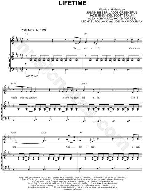 Where Are U Now by Justin Bieber - Piano, Vocal, Guitar - Digital Sheet  Music