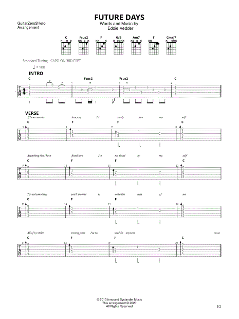 Car Jamming - Guitar Chords/Lyrics