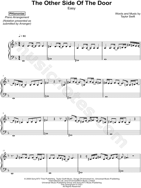 The Walls Have Ears and the Doors Have Eyes. Sheet music for Piano (Solo)  Easy