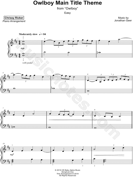 Owlboy Main Title Theme [easy]