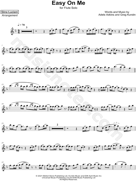 Take on me Sheet music for Flute (Solo)