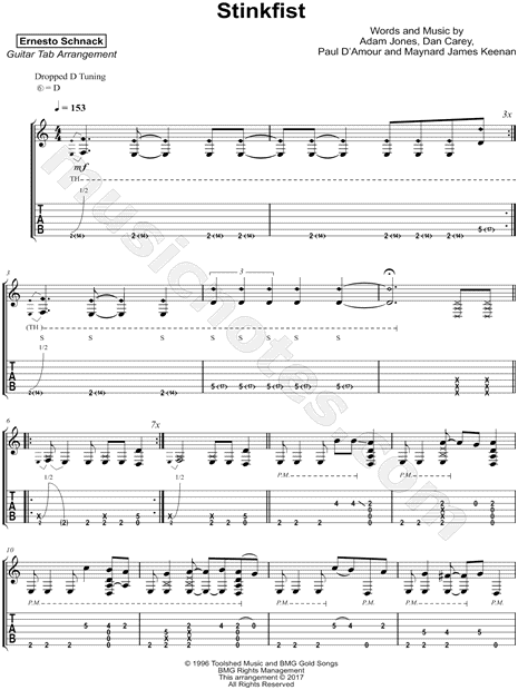 Ernesto Schnack Spiders Guitar Tab in C Minor - Download & Print - SKU:  MN0246124