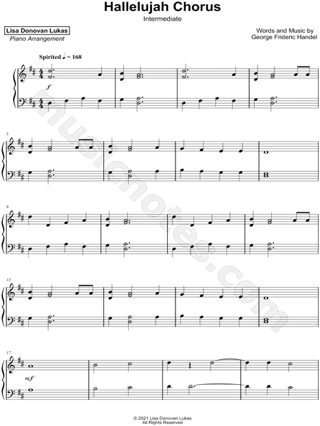 Hallelujah Chorus [intermediate]