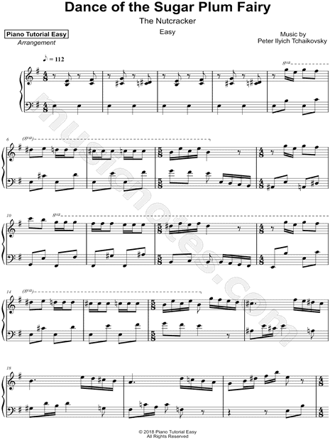 Dance of the Sugar Plum Fairy [easy]