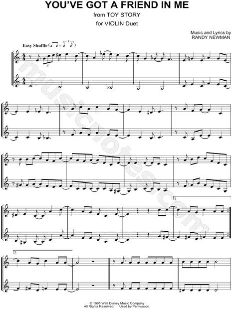 You're My Friend - Erased OST, Piano and Violin Duet Sheet music for  Piano, Violin (Mixed Duet)